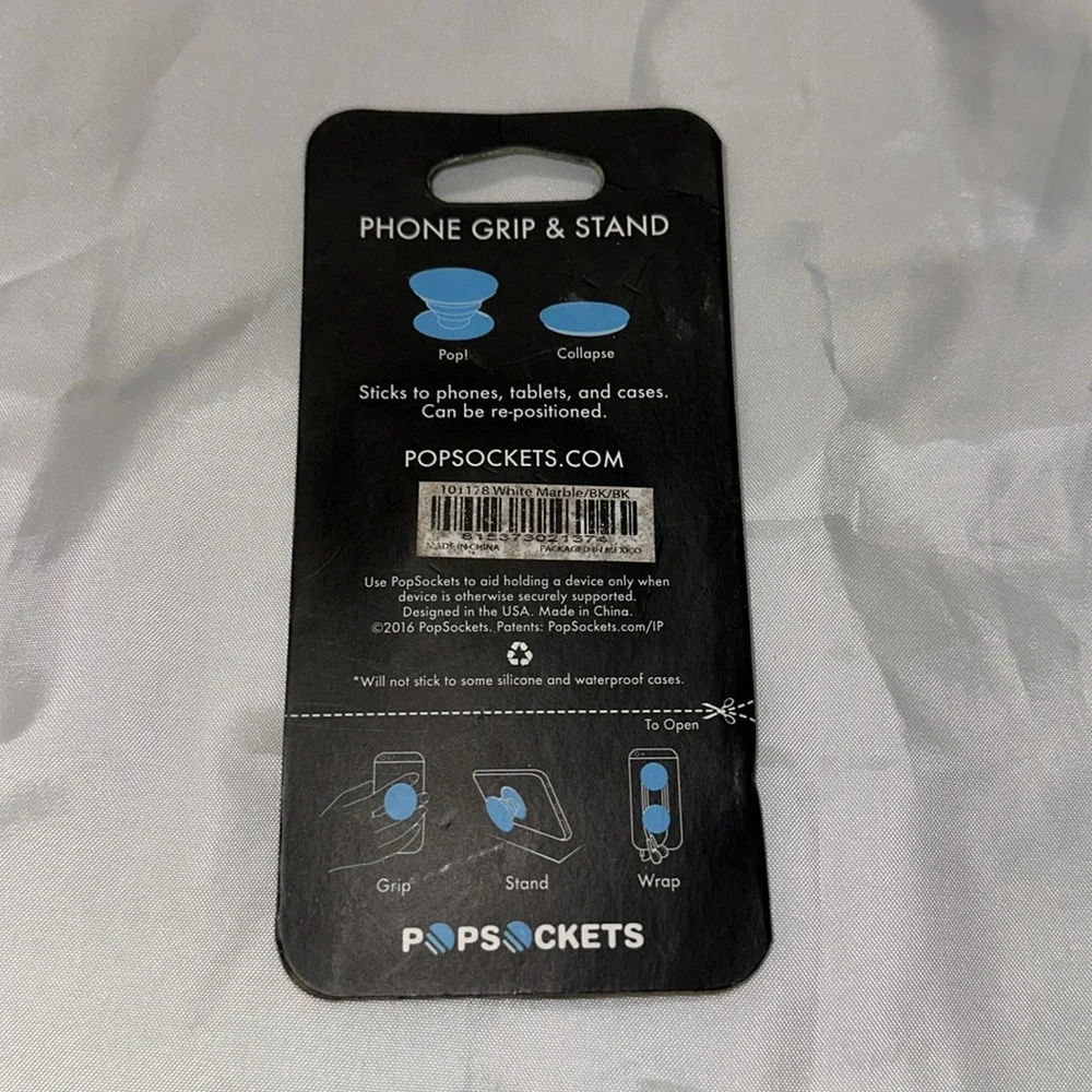 NWT Marble‎ Print POPSOCKET
